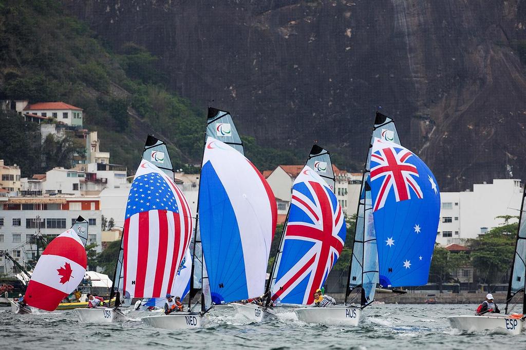 The Paralympic classes face an uncertain future after their exclusion from Tokyo in 2020 © Richard Langdon / World Sailing